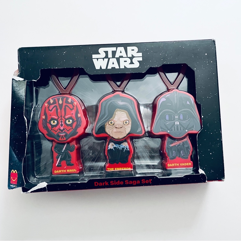 NEW 2019 Star Wars McDonald Toys Dark Side Saga